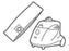 Vax Luna Vacuum Cleaner Paper Dust Bags - 5 Pack  Radford Vac Centre  - 1